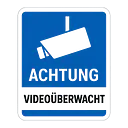 Videoüberwachung Hinweisaufkleber für Fahrzeuge - Master