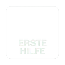 Erste Hilfe Hinweisaufkleber für Fahrzeuge - Master