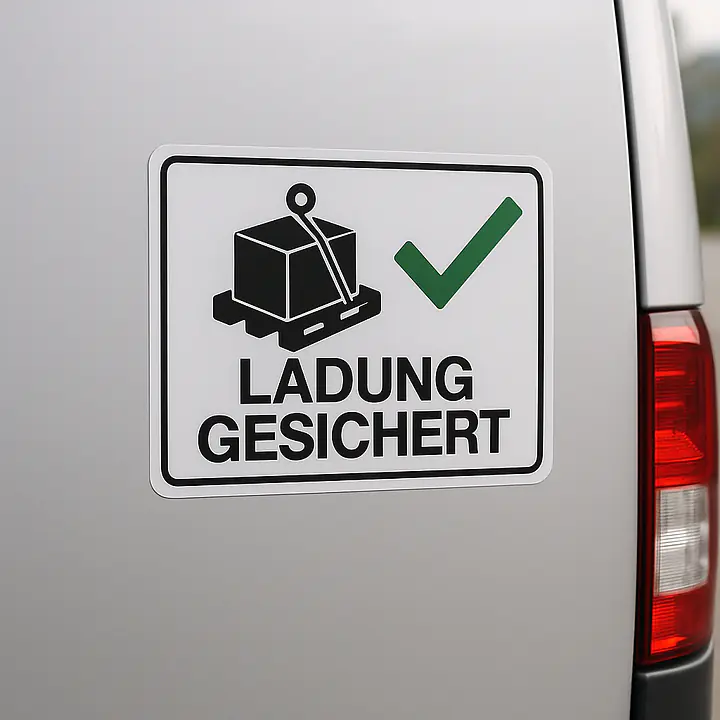Load Secured – Vehicle Safety Sticker - Master
