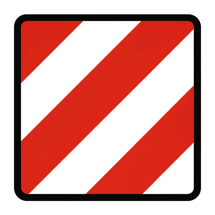 Ladungsüberstand-Markierung – Warnaufkleber für Fahrzeuge - Master