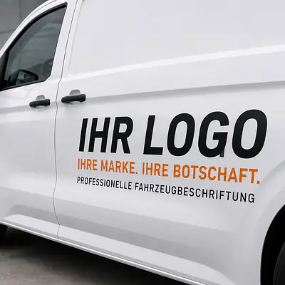 Klebebuchstaben als Autoaufkleber primary image