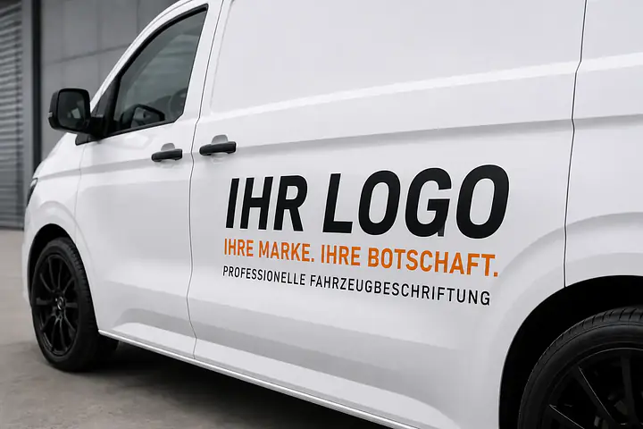 Klebebuchstaben als Autoaufkleber - Master