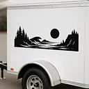Küstenklippen Autoaufkleber - Master