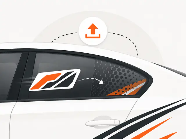 Eigenes Motiv für Autofenster