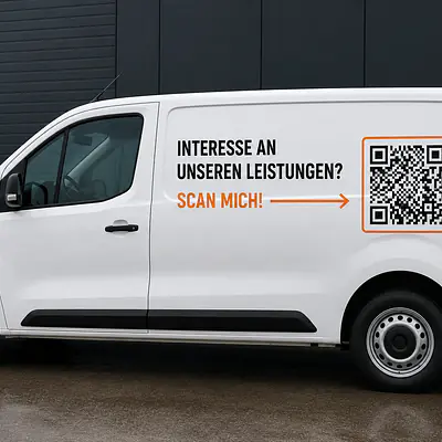 QR Code Vehicle Sticker secondary image