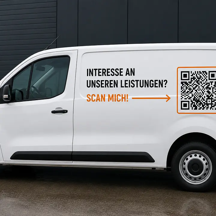 QR Code Vehicle Sticker - Master