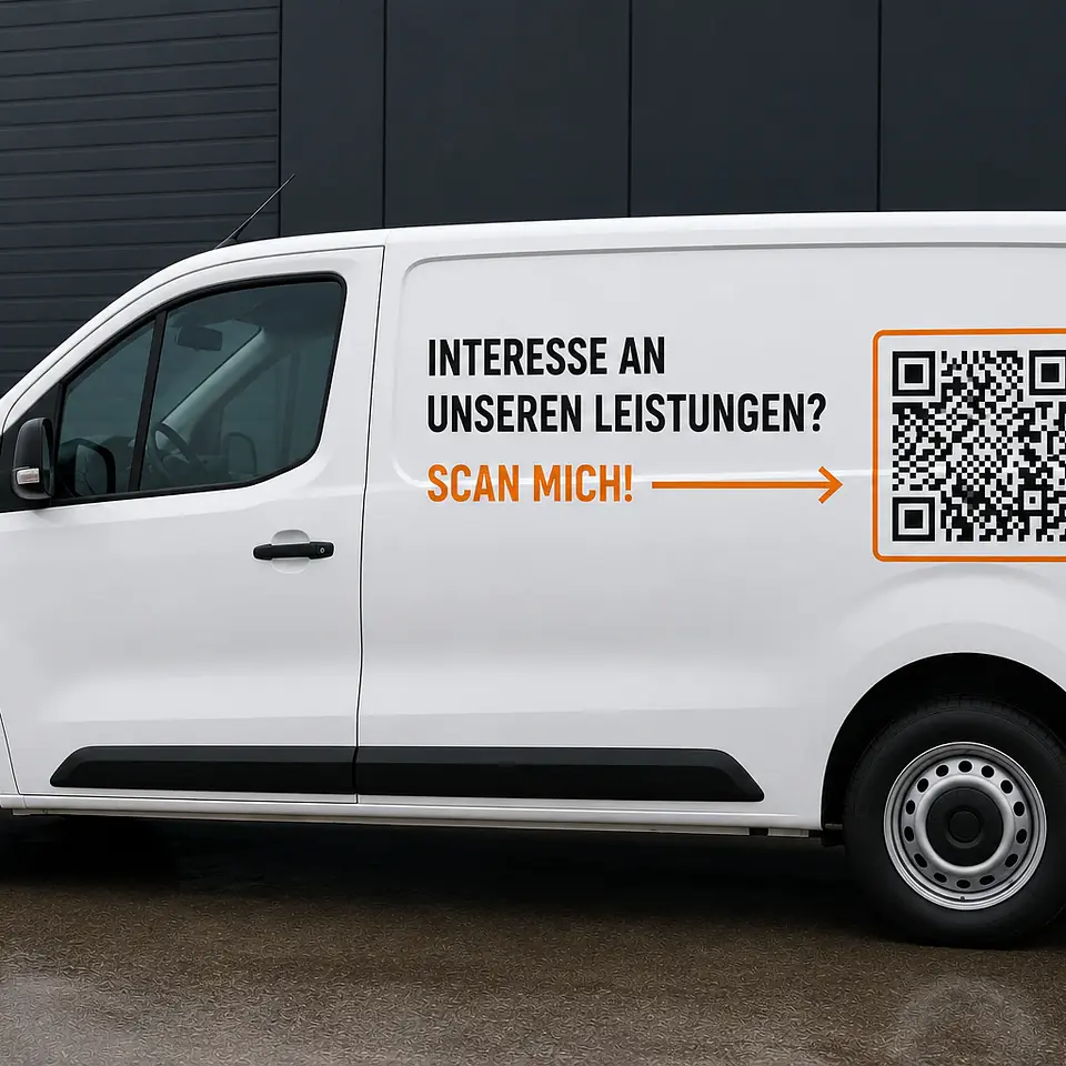 QR Code Vehicle Sticker secondary image