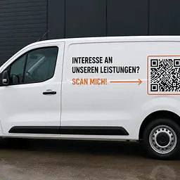 QR Code Vehicle Sticker - Master