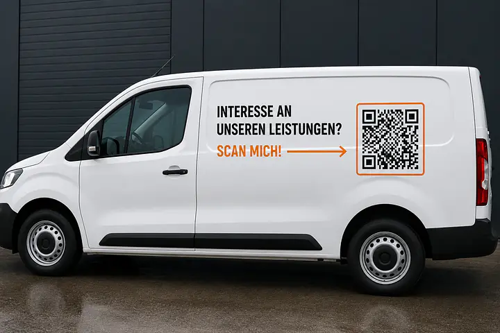 QR Code Vehicle Sticker - Master