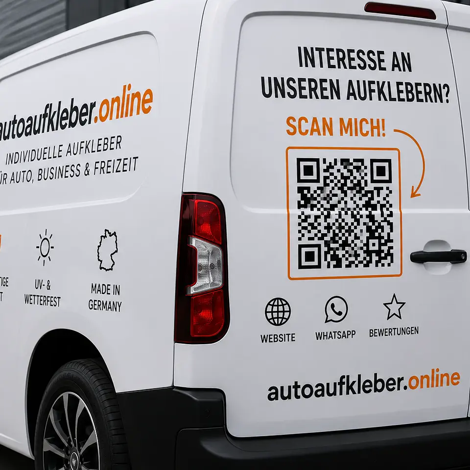 QR Code Vehicle Sticker primary image
