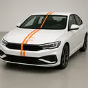 Bold Triple Auto Racing Streifen Set – mittig für Motorhaube, Dach, Heck - Master
