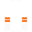 Endurance Blocks Auto Racing Streifen Set - Master