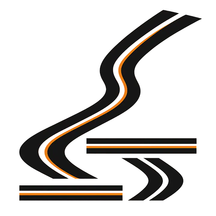 Contour Flow Auto Racing Streifen Set – Zentraler Verlauf - Master