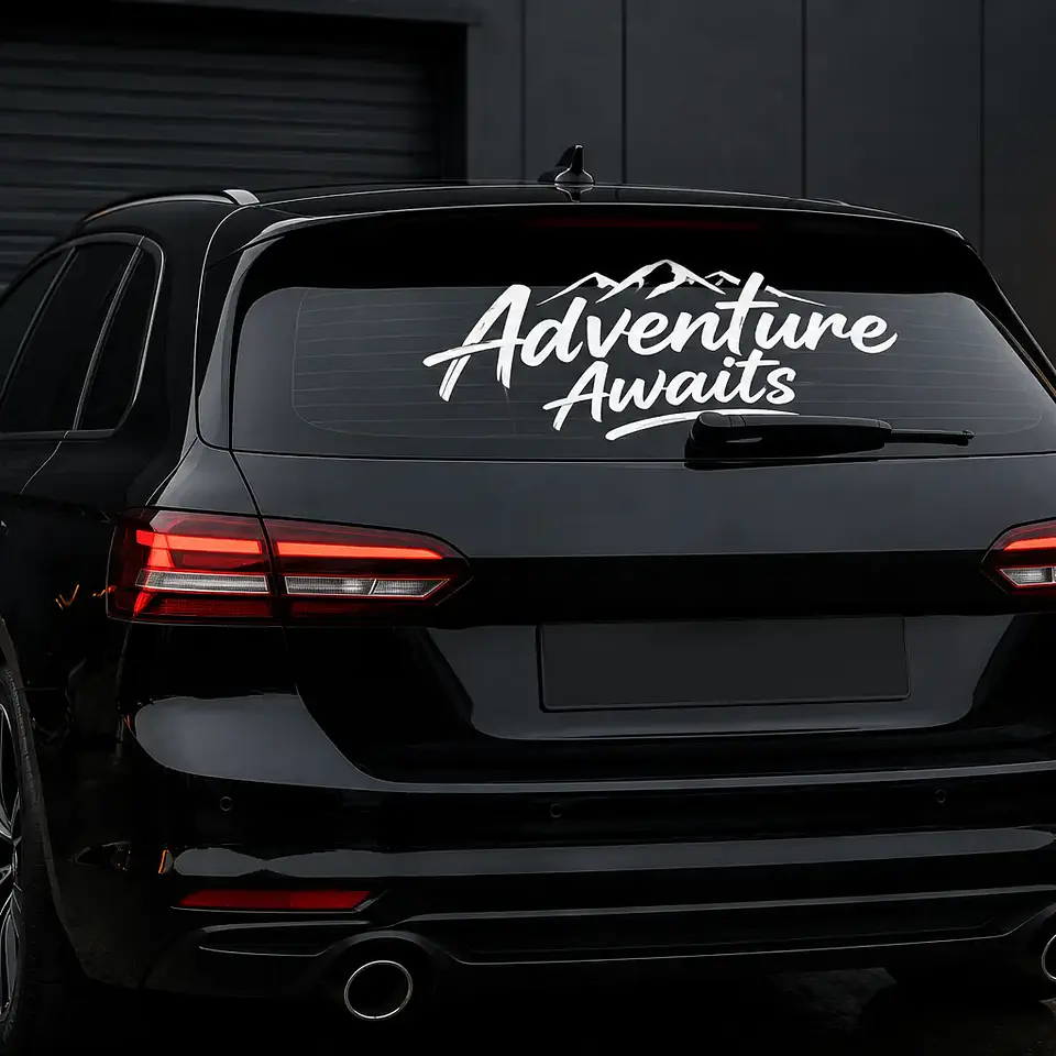 Custom Rear Window Sticker primary image