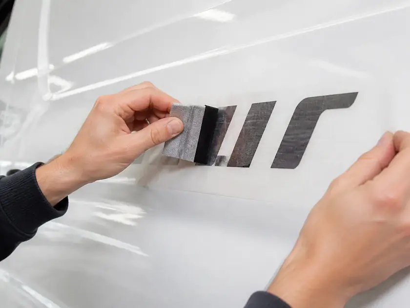 adhesive lettering transfer film