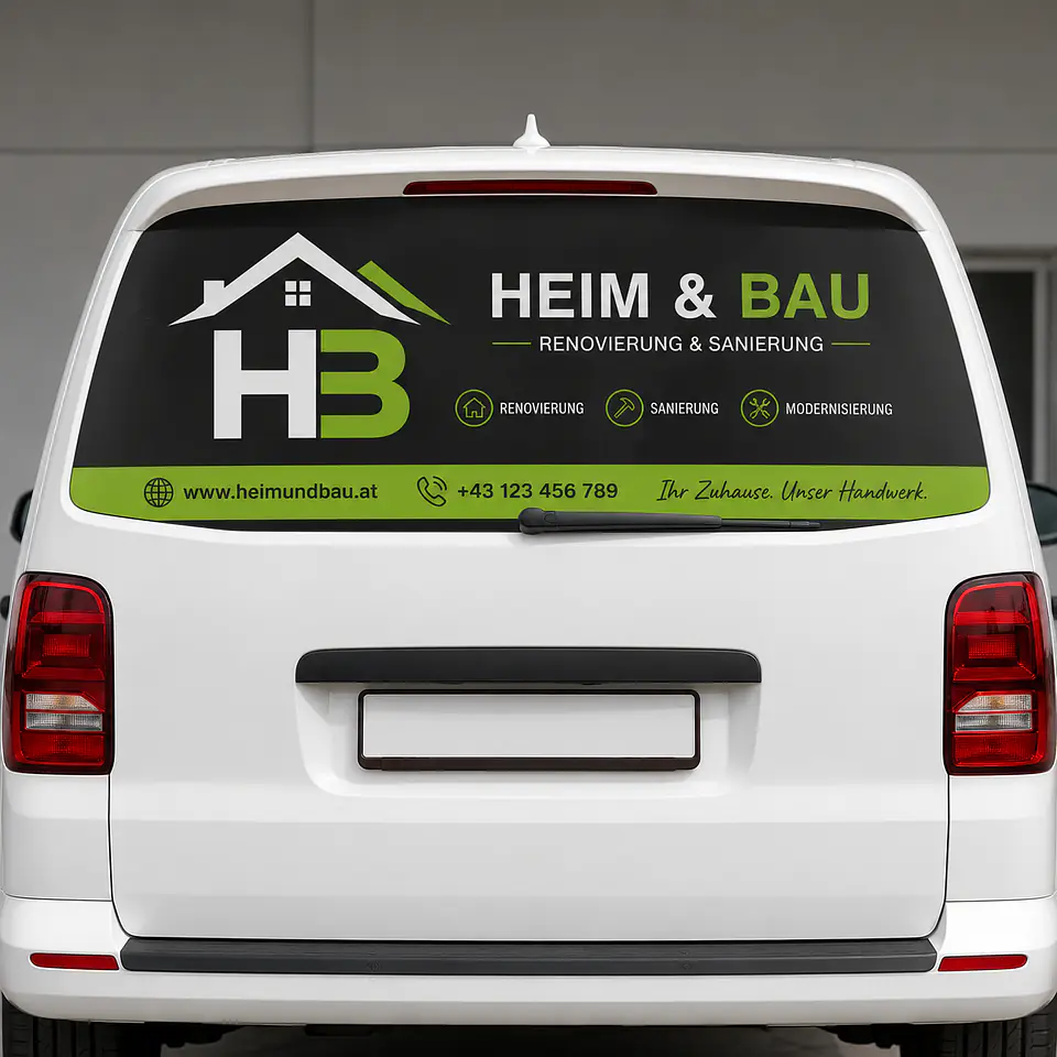 Custom Rear Window Sticker secondary image