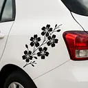 Kirschblütenzweig Autoaufkleber – Japanisch inspiriertes Design - Master