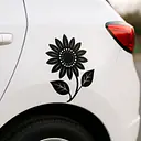 Sonnenblume Bold Autoaufkleber - Master