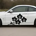 Orchideen Elegance Autoaufkleber - Master