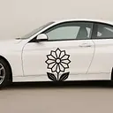 Geometric Bloom Autoaufkleber - Master