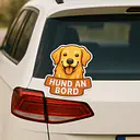 Golden Retriever DOG ON BOARD Animal Sticker - Master