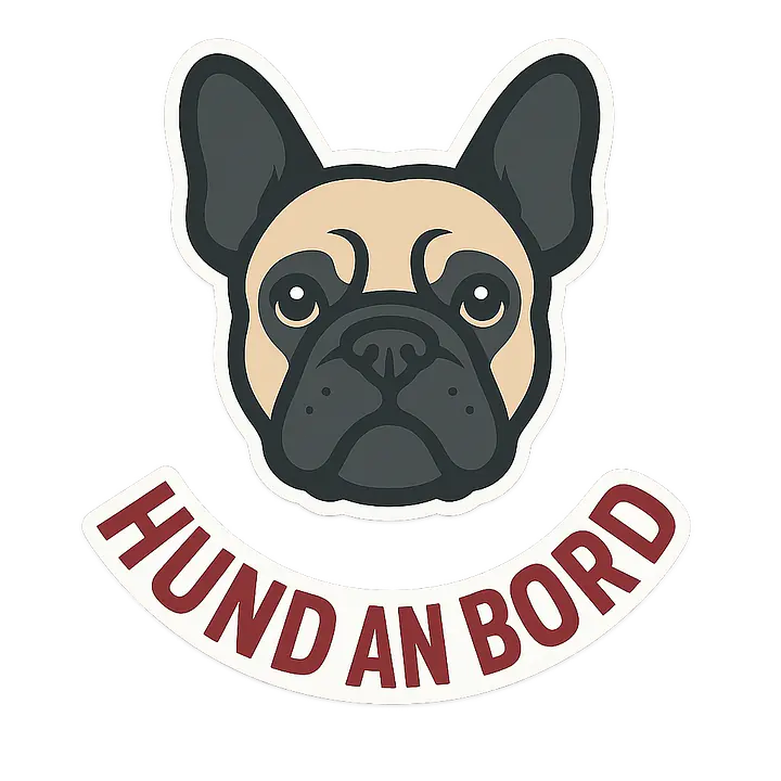 Französische Bulldogge – HUND AN BORD Tieraufkleber - Master
