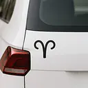 Widder Minimal Symbol Sternzeichen Aufkleber - Master