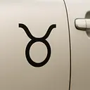 Taurus Minimal Symbol Zodiac Sticker - Master