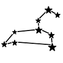 Leo Constellation Zodiac Sticker - Master
