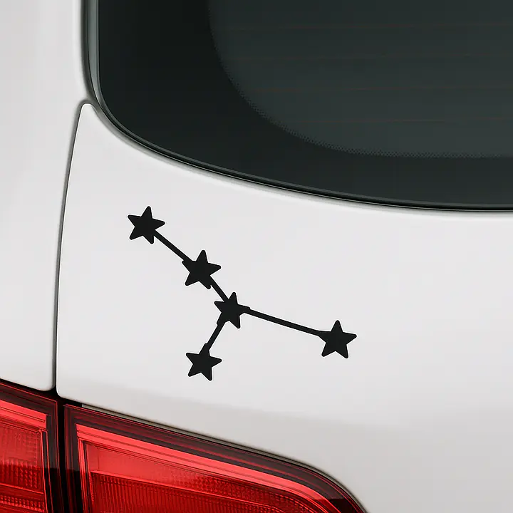 Cancer Constellation Zodiac Sticker - Master