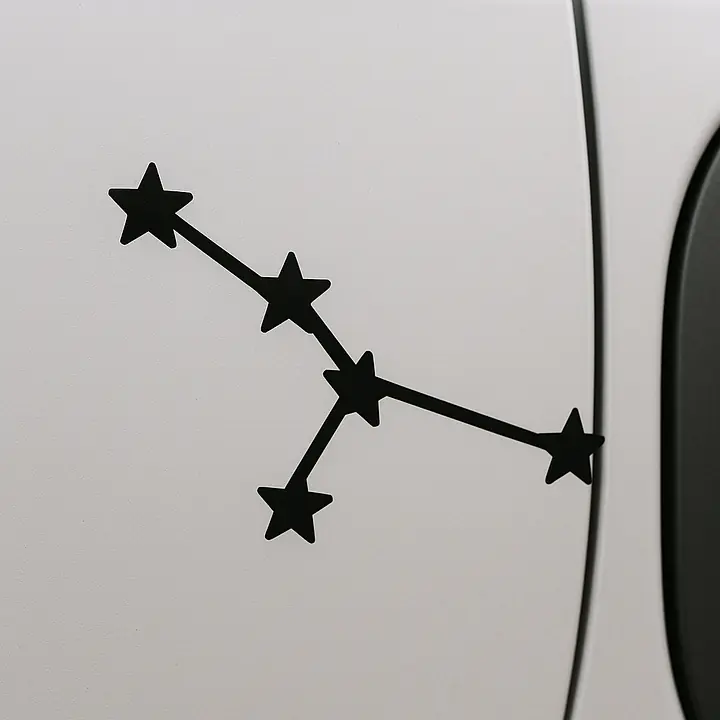Cancer Constellation Zodiac Sticker - Master