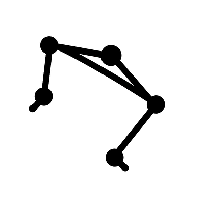 Libra Constellation Zodiac Sticker primary image