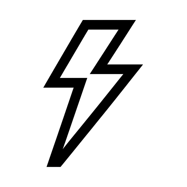Blitz Symbol Autoaufkleber - Master