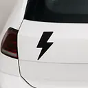 Blitz Symbol Autoaufkleber - Master