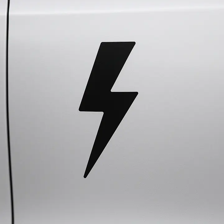 Blitz Symbol Autoaufkleber - Master