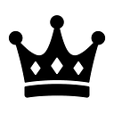 Krone Symbol Autoaufkleber - Master