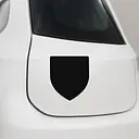 Wappenschild Symbol Autoaufkleber - Master