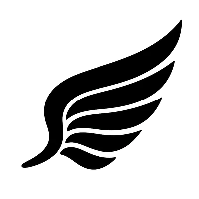 Single Wing Symbol Autoaufkleber primary image