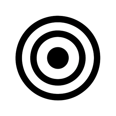 Zielmarke Symbol Autoaufkleber primary image