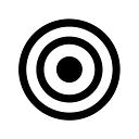 Zielmarke Symbol Autoaufkleber - Master