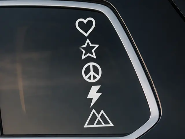 Symbol-Aufkleber