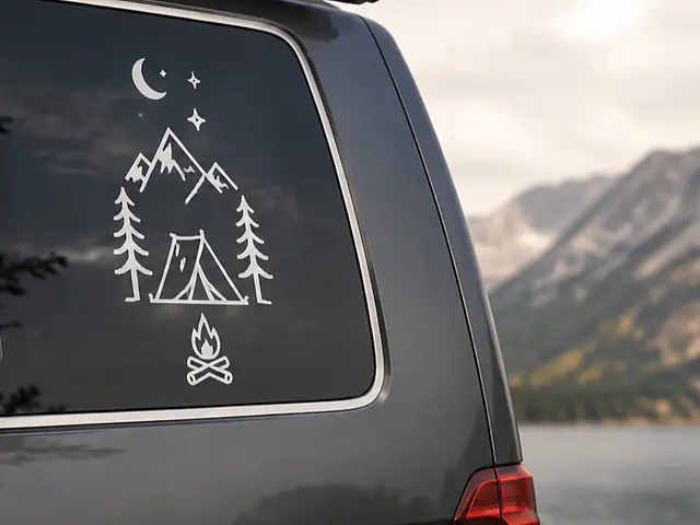Van Life and Camping Stickers for Campers and Motorhomes