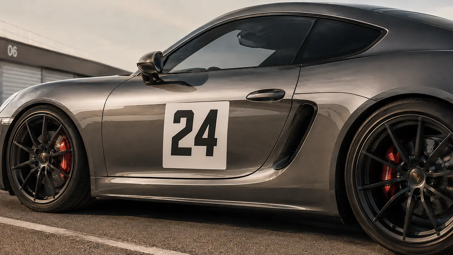 Race Number Sets for Motorsport and Vehicle Events