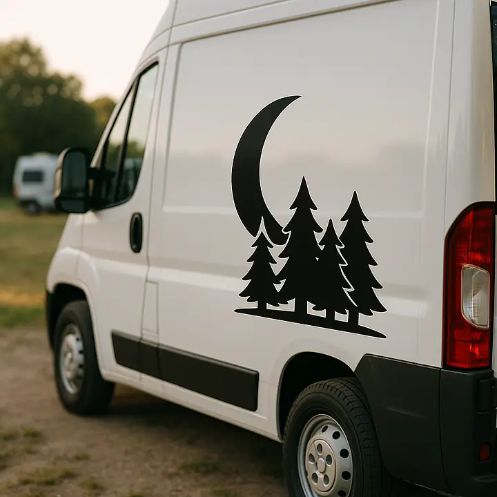 Mondwald Camping Aufkleber - Master