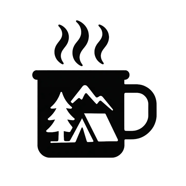 Camping Coffee Camping Sticker - Master