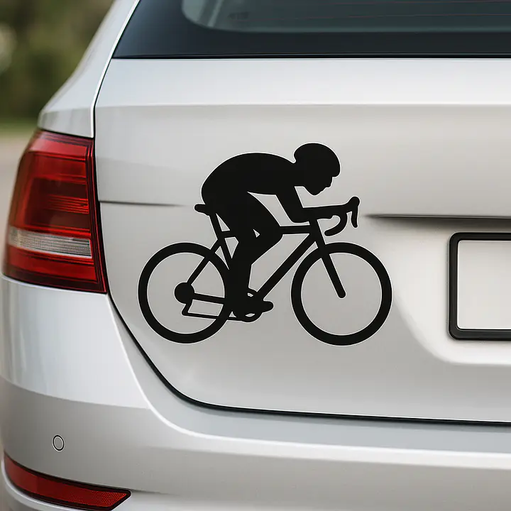 Rennradfahren Hobby Aufkleber - Master