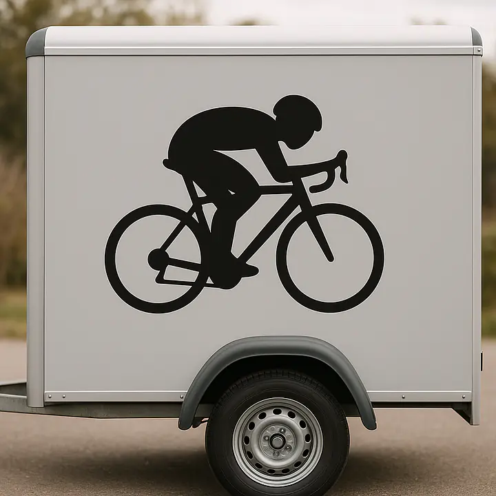 Rennradfahren Hobby Aufkleber - Master