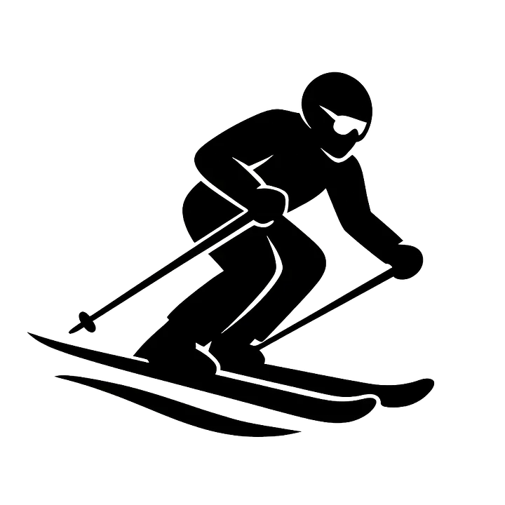 Skiing Hobby Sticker - Master