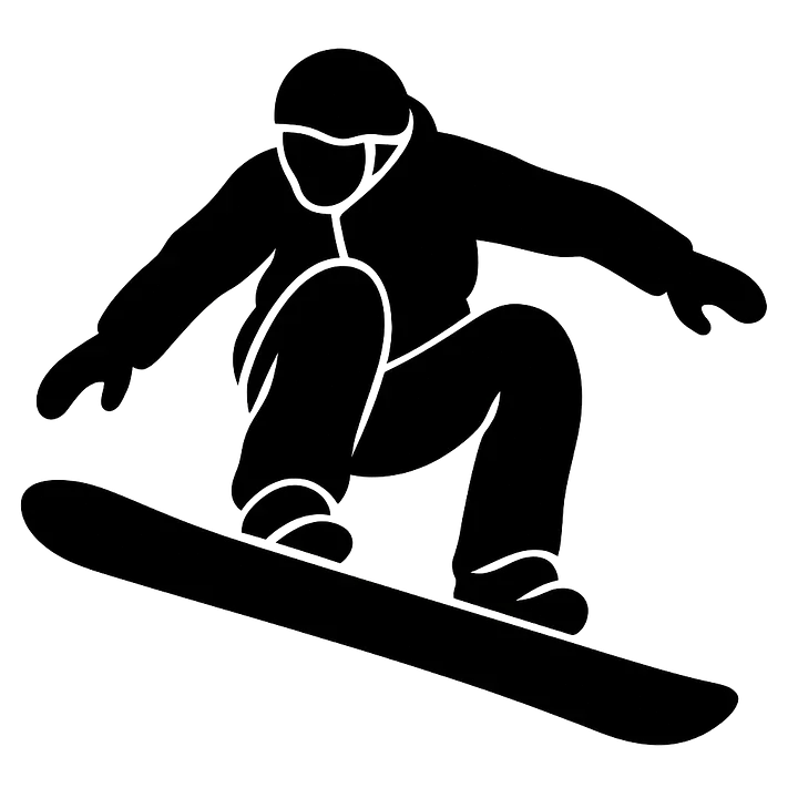Snowboarden Hobby Aufkleber - Master