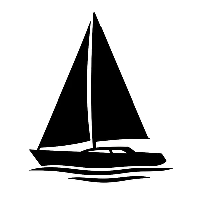 Yachting Hobby Aufkleber primary image